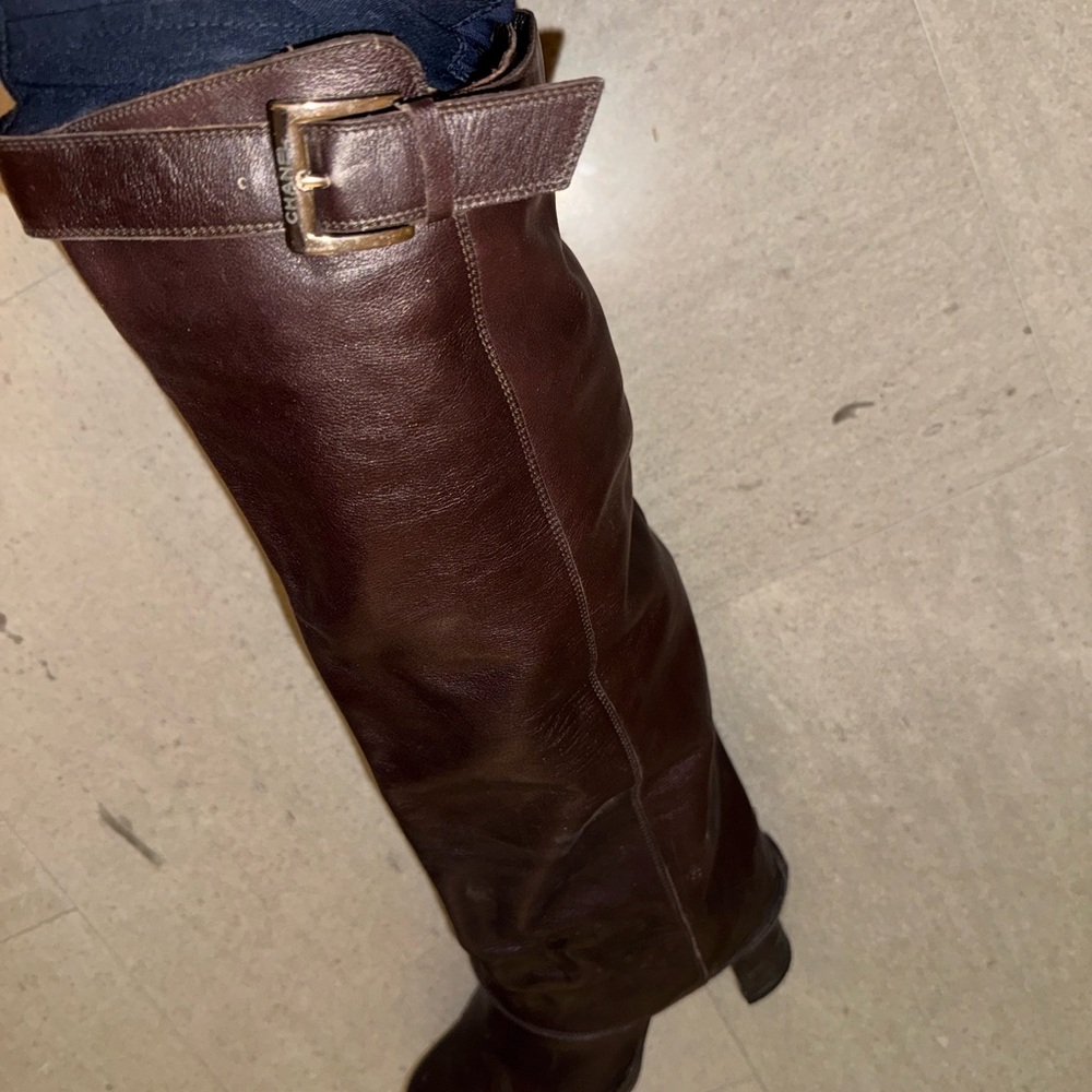 CHANEL Brown Heeled Boots - Picture 10 of 12